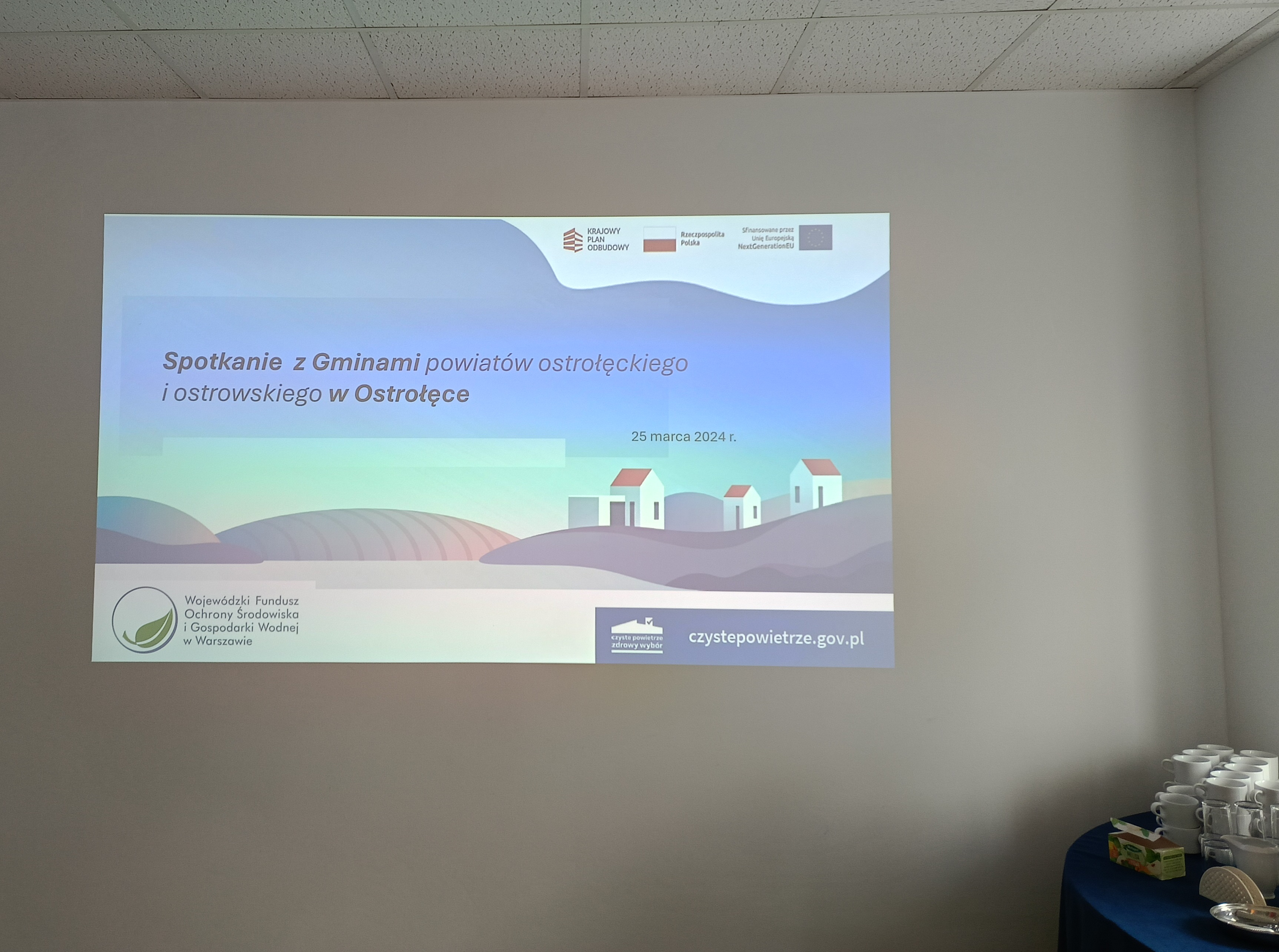 Cykl spotkań z gminami rozpoczęty