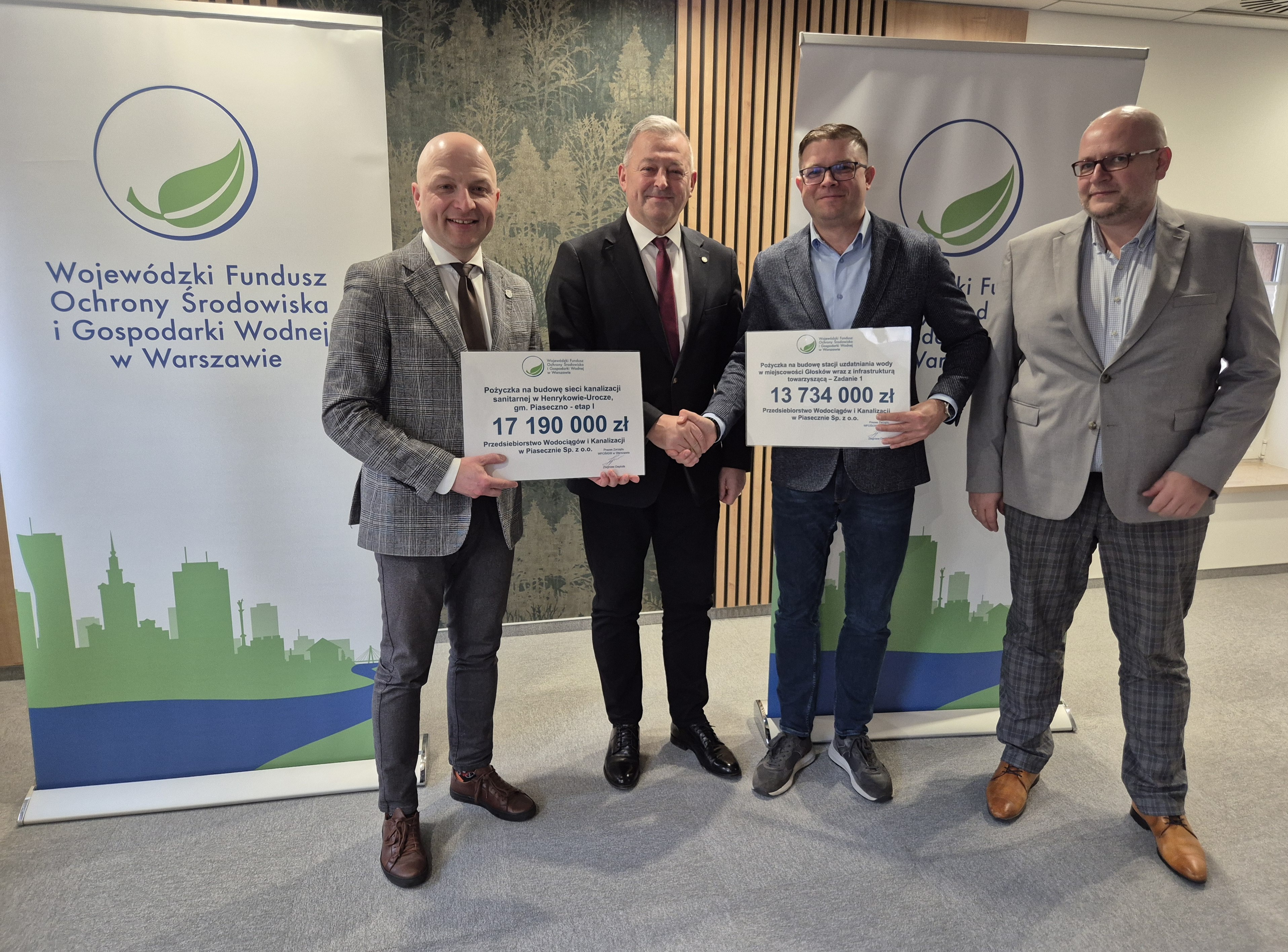 Ponad 30,9 mln zł na ważne inwestycje PWiK w Piasecznie